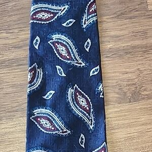 OSCAR DE LA RENTA mens 100% silk Made In USA Tie SIZE 58x4 MULTICOLOR T7